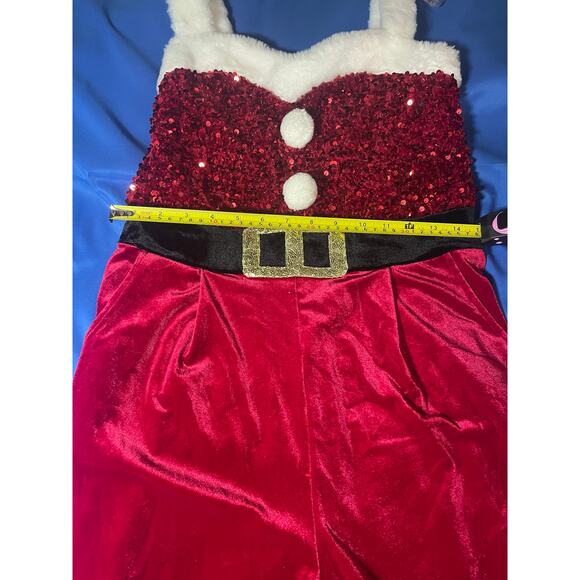 Women’s Size Large Cute & Sexy Christmas Jumpsuit Romper - Picture 2 of 4